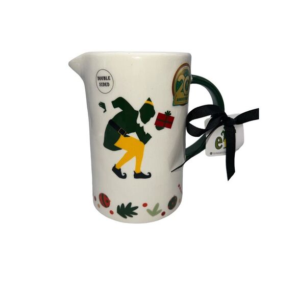 Rae Dunn Elf Maple Syrup Pitcher 20th Anniversary - Picture 1 of 2